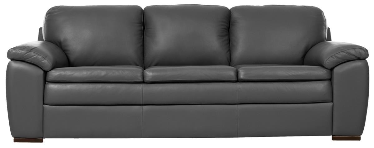 Sorrento grey leather sofa discount
